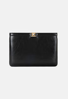 ELISABETTA FRANCHI Pochette nera da donna effetto naplak BS18A61E2 110 ELISABETTA FRANCHI 