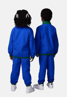 JORDAN Tuta WIND BREAKER PIPING blu per bambino e bambina 85D763 B5K JORDAN 