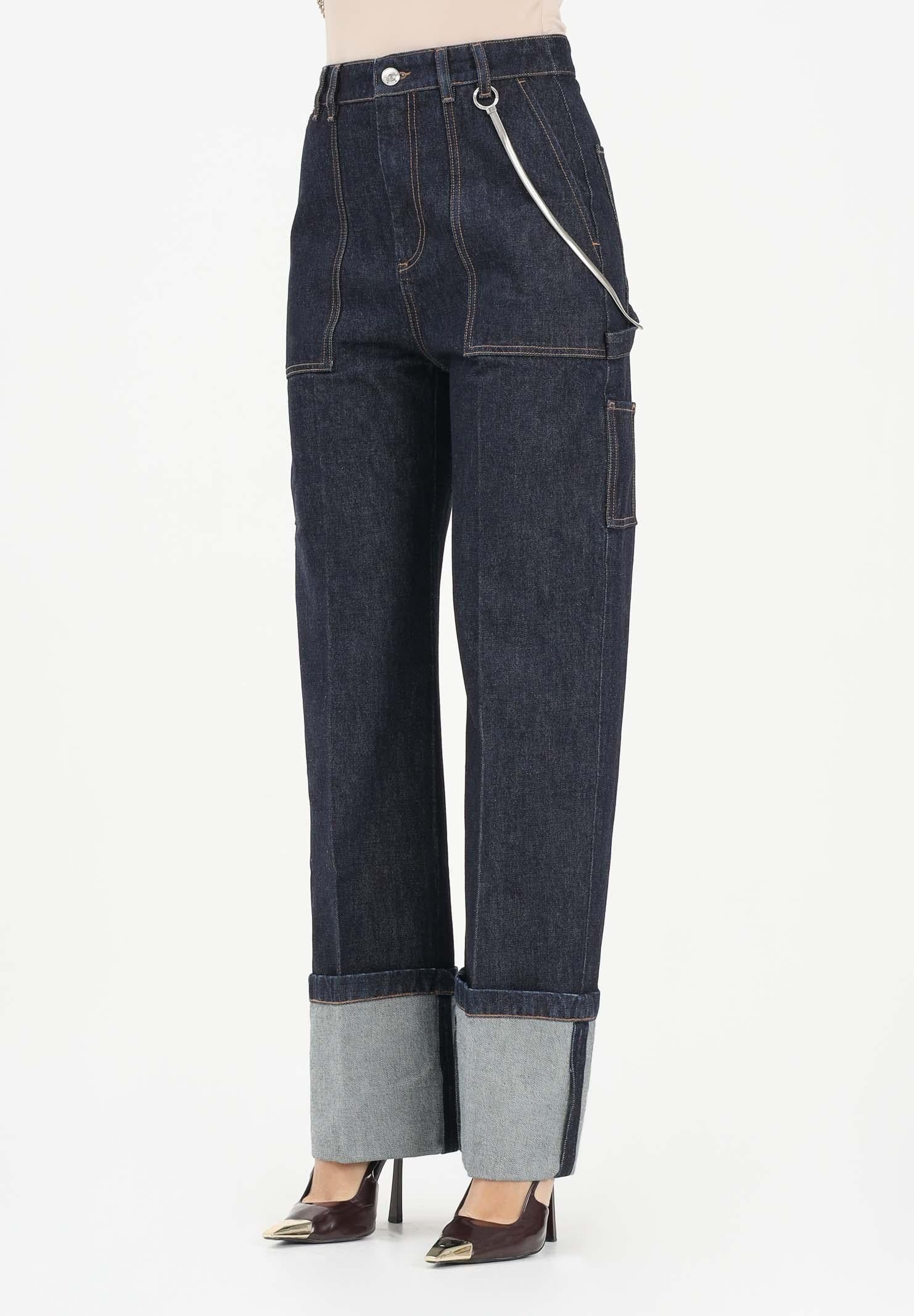 SPORTMAX Jeans SPDONORATA in denim blu scuro da donna 2612181045600 001 SPORTMAX 