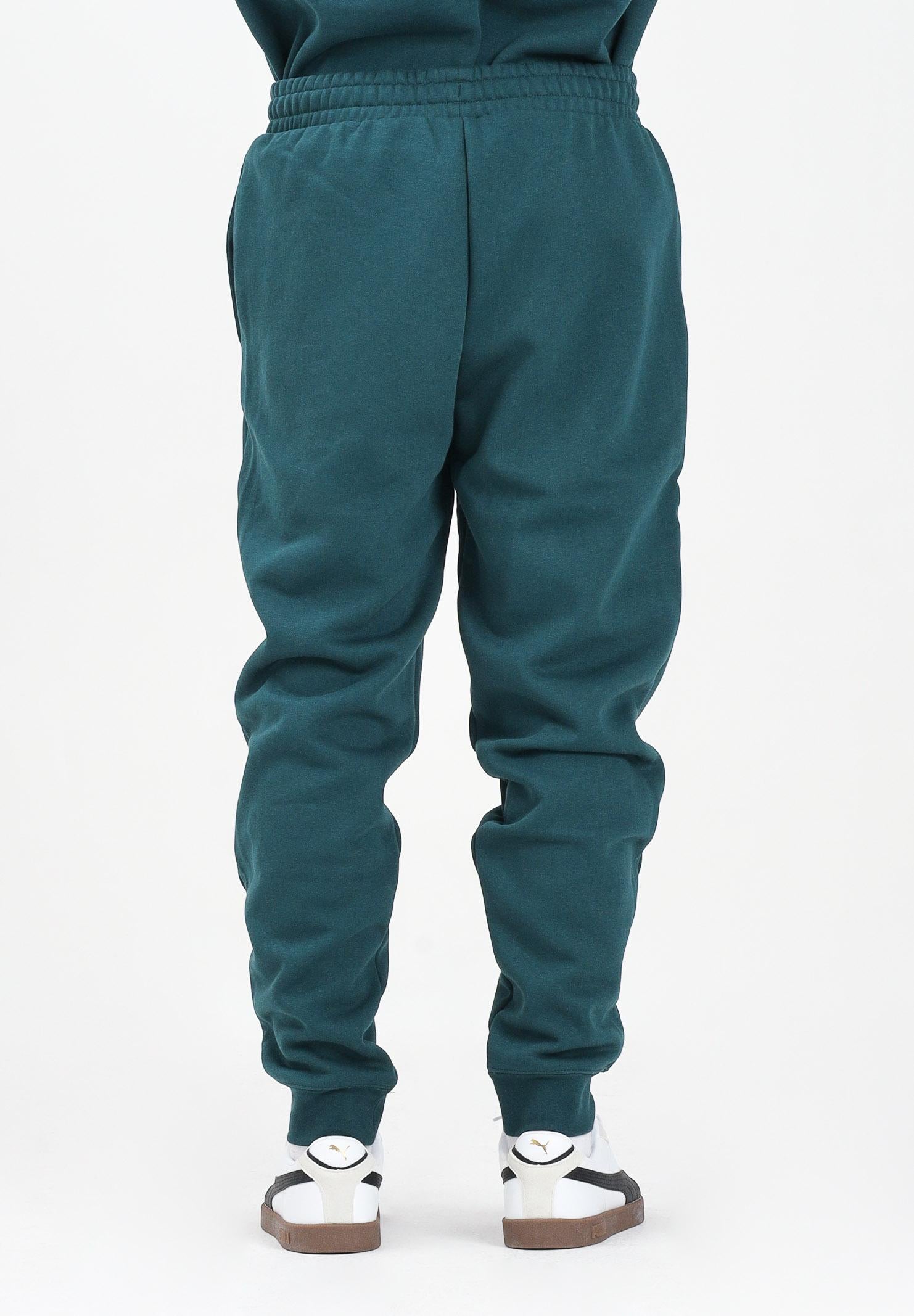 PUMA Pantalone sportivo verde da uomo con stampa logo 688192 75 PUMA 