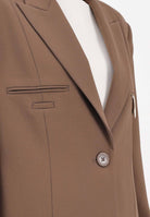 ARMANI EXCHANGE Giacca monopetto marrone da donna XW001938AF21529 U6136 ARMANI EXCHANGE 