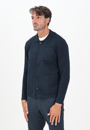 SELECTED HOMME Cardigan blu da uomo 16096549 SkyCaptain SELECTED HOMME 