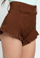 SANTAS Shorts elegante CHUPA CHUPS marrone da donna PV25012 MARRONE SANTAS 