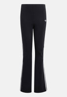 ADIDAS ORIGINALS Leggings sportivo 3 Stripes Flared nero da bambina KC8645 . ADIDAS ORIGINALS 