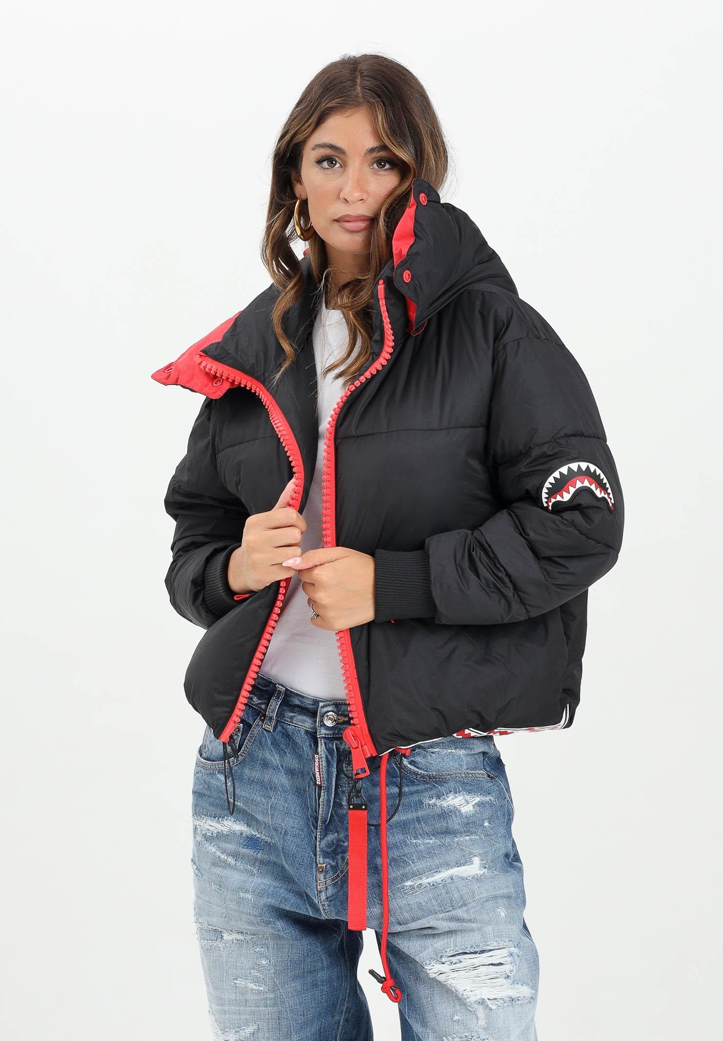 SPRAYGROUND Piumino CROP DOWN JACKET nero da donna SP275BLK  SPRAYGROUND 