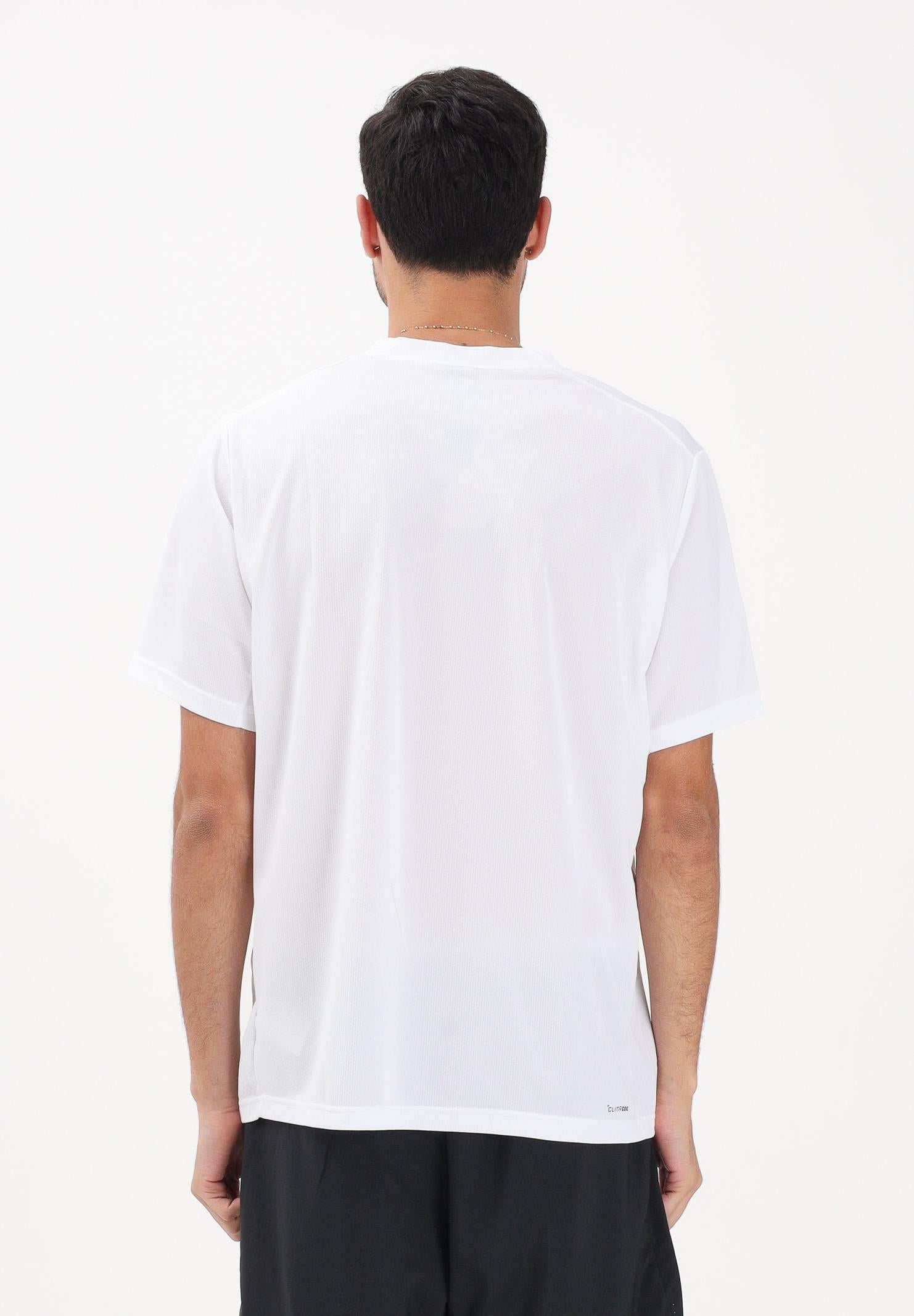 ADIDAS PERFORMANCE T-shirt a manica corta WORKOUT ESSENTIALS BASE bianca da uomo KD5453 . ADIDAS PERFORMANCE 