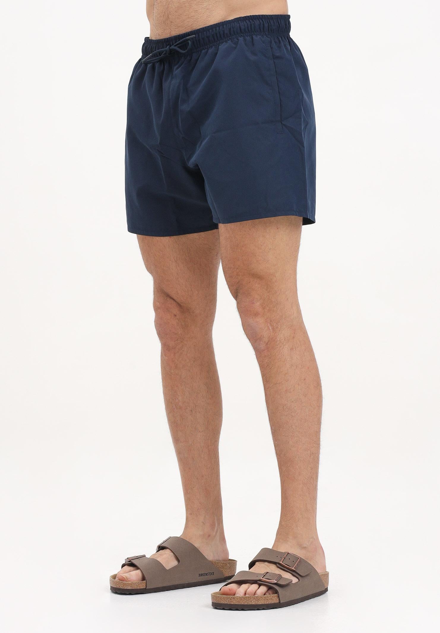 LACOSTE Shorts mare blu da uomo con patch logo MH6270 802 LACOSTE 