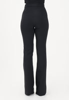 ELISABETTA FRANCHI Pantalone elegante nero da donna in doppio crêpe stretch PA16961E2 110 ELISABETTA FRANCHI 