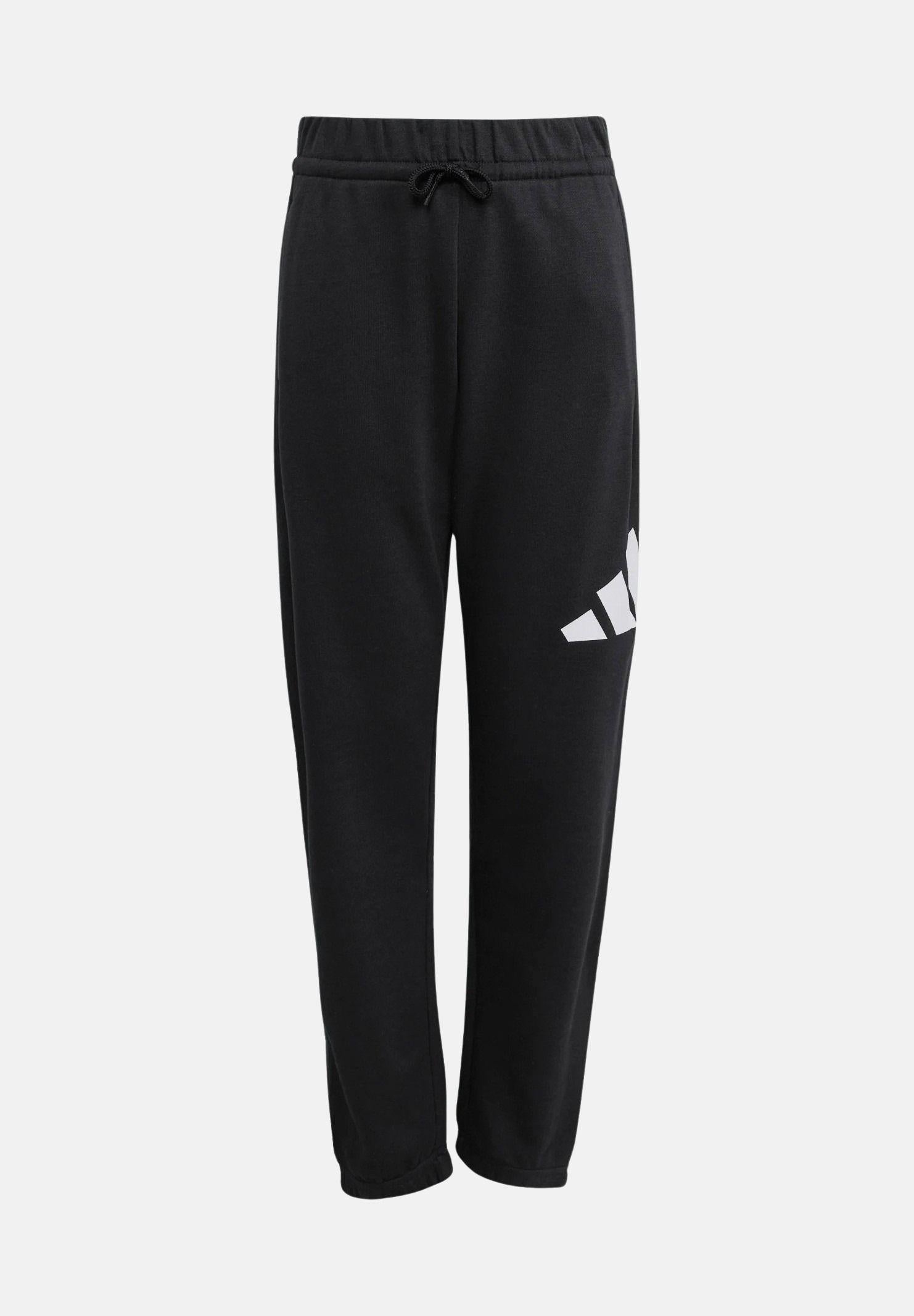 ADIDAS PERFORMANCE Tuta Essentials Big Logo nera per bambino e bambina KE1227 . ADIDAS PERFORMANCE 