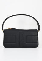 ELISABETTA FRANCHI Borsa a spalla nera da donna con logo BS55A56E2 110 ELISABETTA FRANCHI 