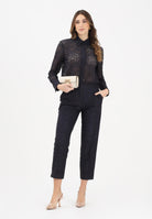 MAX MARA Pantalone elegante MSTCORONA blu da donna realizzato in pizzo floreale 2616131021600 002 MAX MARA 