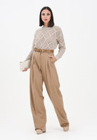 MAX MARA Pantalone elegante beige da donna 2526136042600 001 MAX MARA 