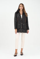 BARBOUR Giubbotto Bower Wax verde oliva da donna 252MLWX0534 OL71 BARBOUR 