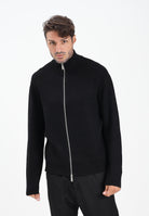 SELECTED HOMME Cardigan nero da uomo 16099572 Black SELECTED HOMME 