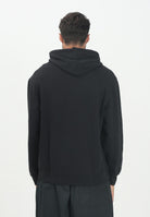 CALVIN KLEIN JEANS Felpa con cappuccio nera da uomo caratterizzata da maxi stampa logo LV04RC282GUB1  CALVIN KLEIN JEANS 