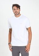 ARMANI EXCHANGE T-shirt a manica corta bianca da uomo con stampa logo XM001281AF10361 U0002 ARMANI EXCHANGE 