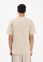 ADIDAS ORIGINALS T-shirt a manica corta TREFOIL ESSENTIALS beige da uomo KE1189 . ADIDAS ORIGINALS 