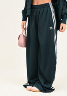 ADIDAS ORIGINALS Pantalone sportivo Adicolor Satin verde da donna JV7511  ADIDAS ORIGINALS 