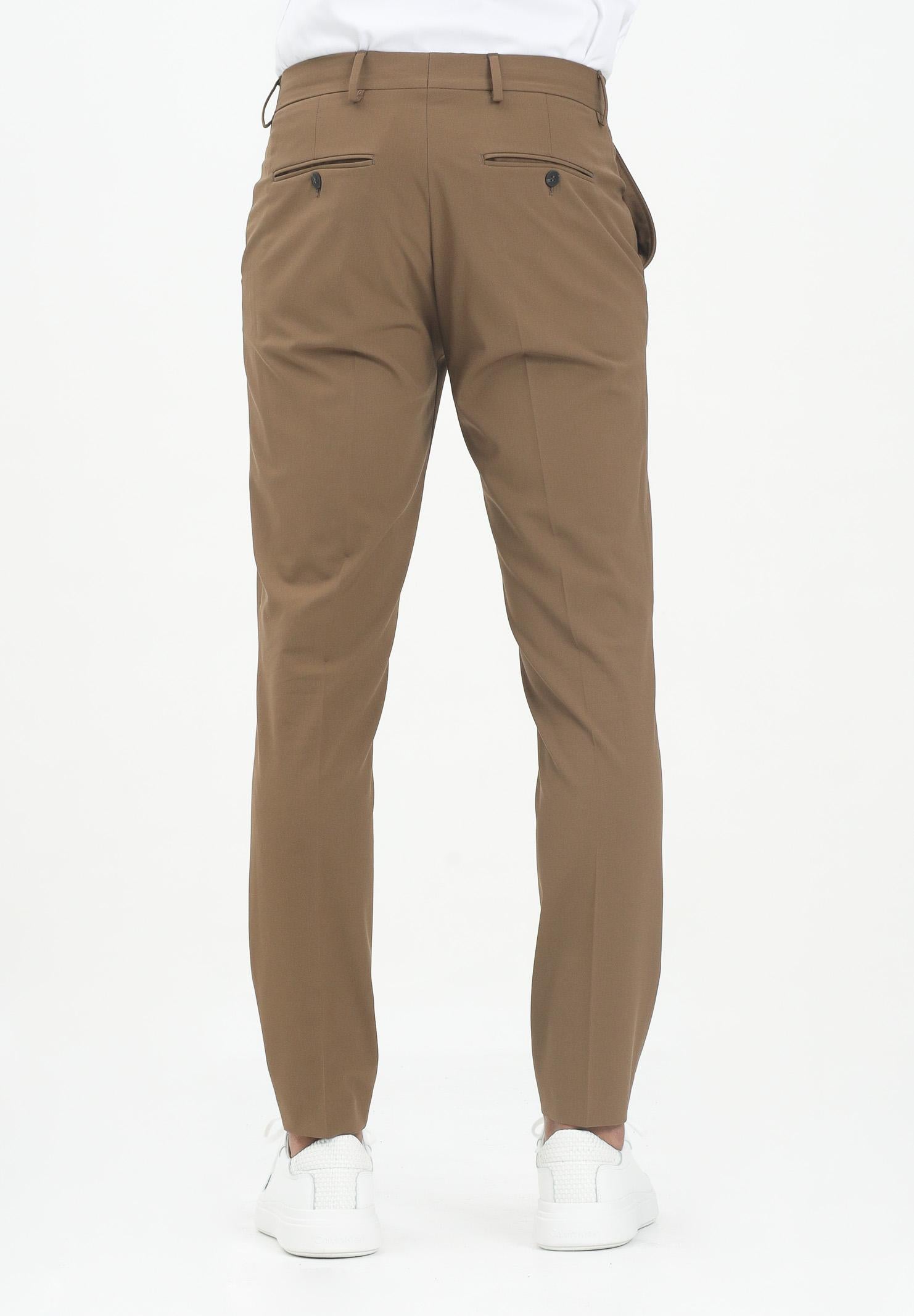 SELECTED HOMME Pantalone elegante marrone da uomo 16087825 Ermine SELECTED HOMME 