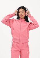 PUMA Felpa con zip T7 ALWAYS ON rosa da donna 629796 25 PUMA 