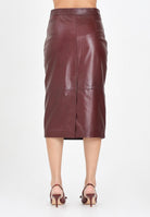 MAX MARA Gonna a tubino TAIGA bordeaux da donna 2526406011600 001 MAX MARA 