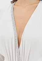 ALMA SANCHEZ Body Baseo bianco da donna AS2526022TG 050 ALMA SANCHEZ 