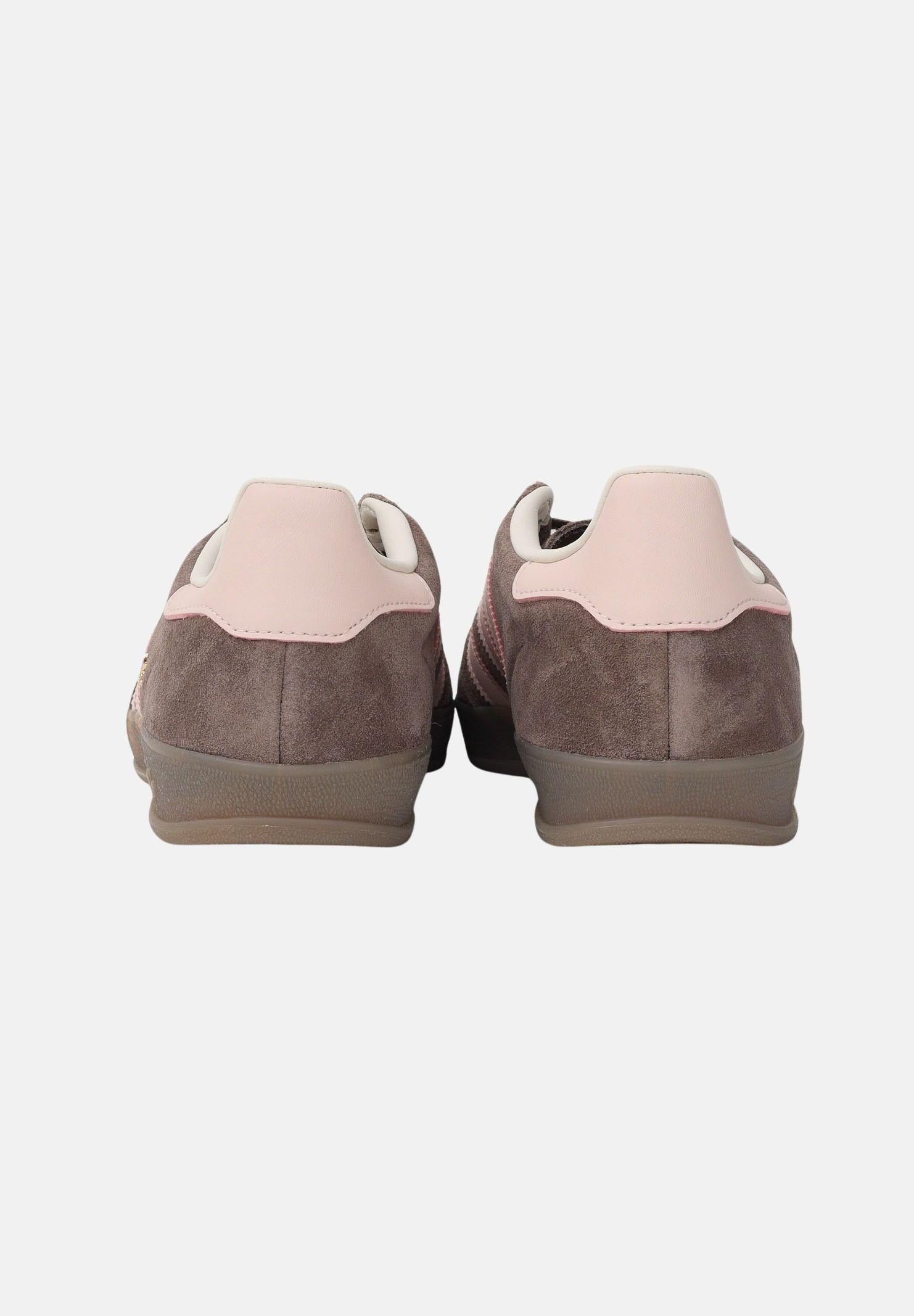 ADIDAS ORIGINALS Sneakers GAZELLE INDOOR marroni e rosa da donna JR2431 . ADIDAS ORIGINALS 