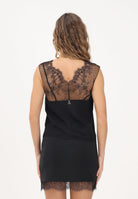 PATRIZIA PEPE Top nero da donna con dettagli in pizzo 8C0865A692 K103 PATRIZIA PEPE 