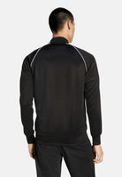 ADIDAS ORIGINALS Felpa con zip SST nera da uomo KE3512 . ADIDAS ORIGINALS 