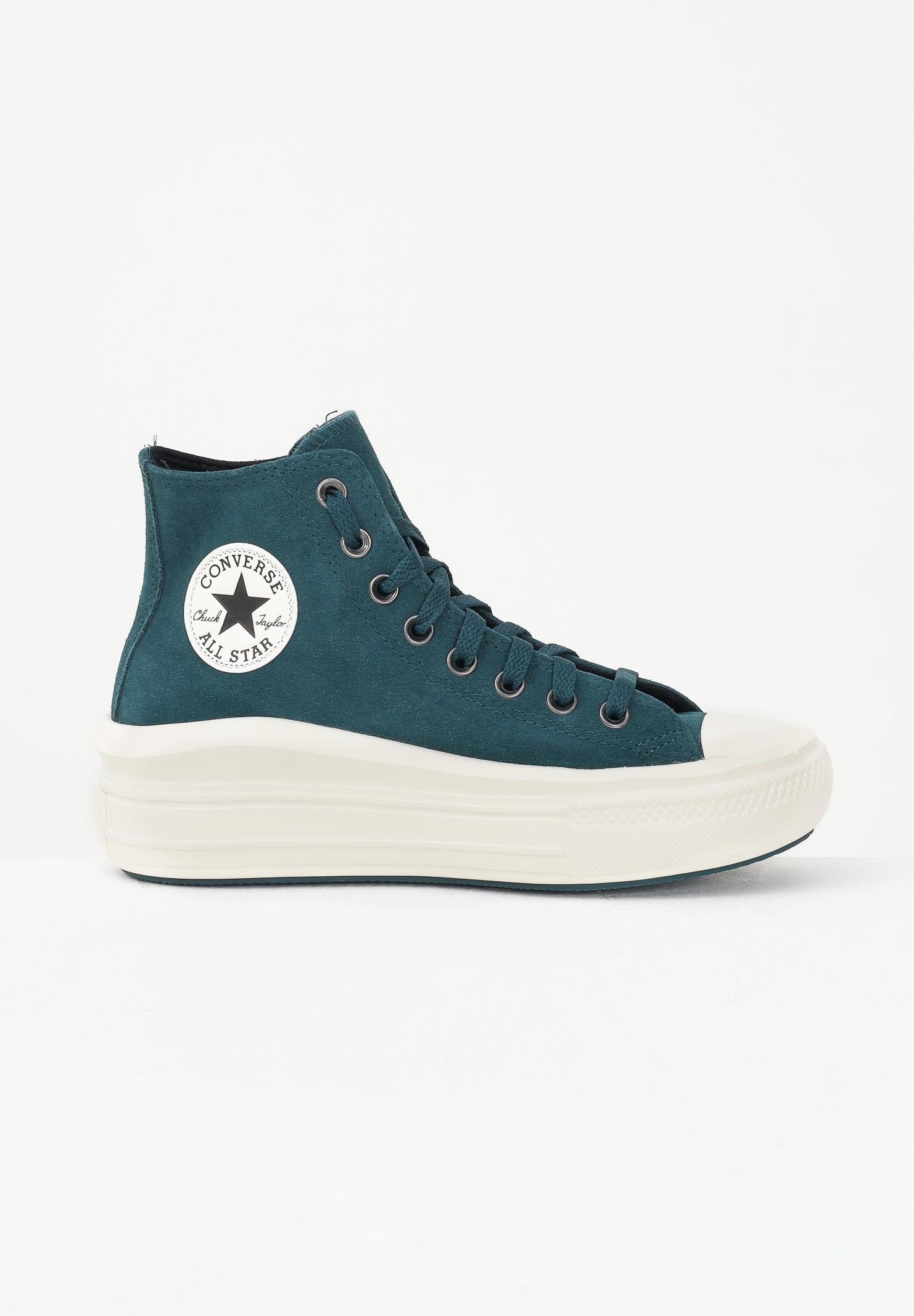 CONVERSE Sneakers Chuck Taylor All Star Move Platform verdi da donna A14557C  CONVERSE 