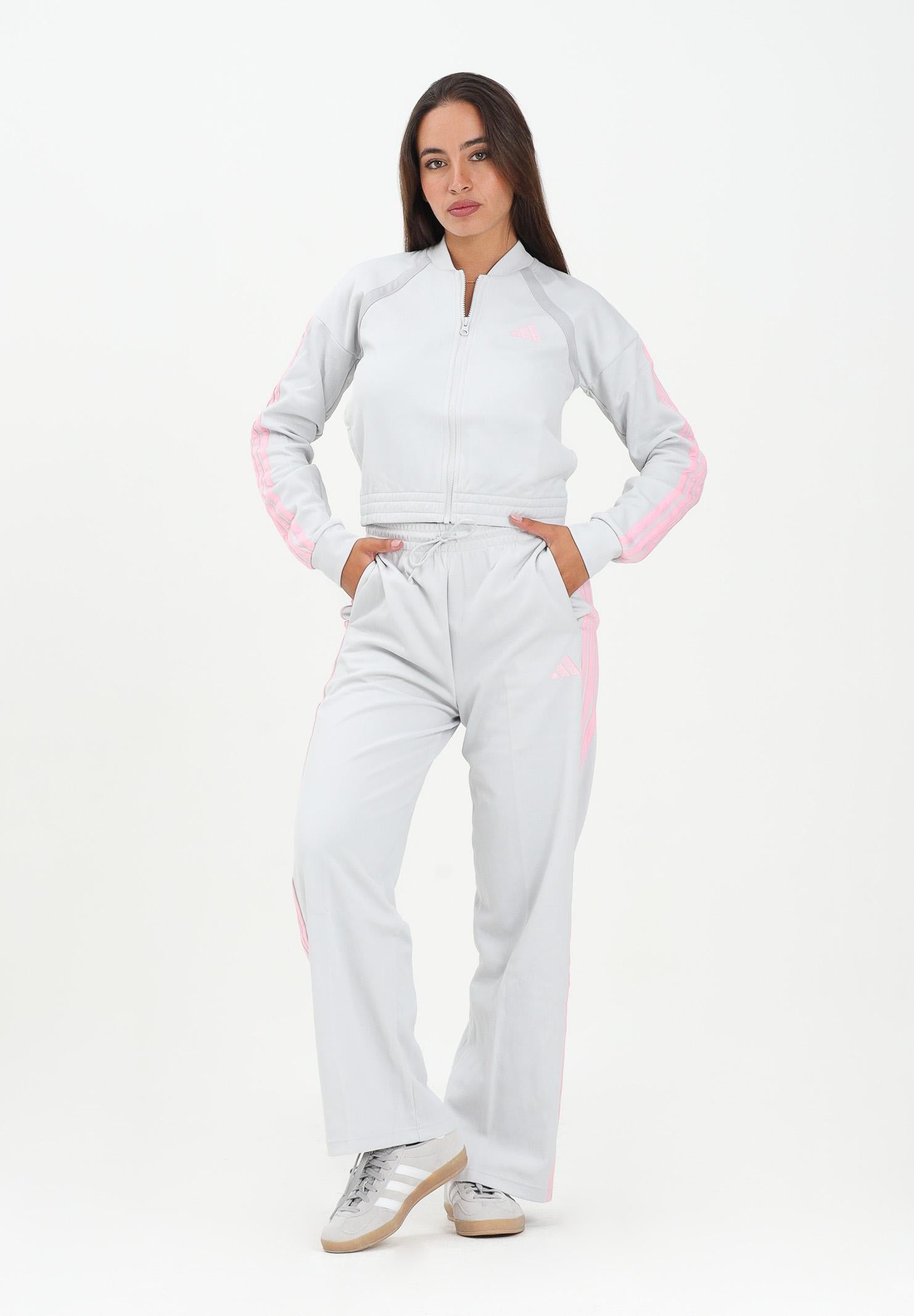 ADIDAS PERFORMANCE Tuta Teamsport grigia da donna JL7336  ADIDAS PERFORMANCE 