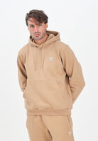 ADIDAS ORIGINALS Felpa con cappuccio Trefoil Essentials beige da uomo JW1064  ADIDAS ORIGINALS 