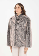 PATRIZIA PEPE Pelliccia nude e nera da donna 8O0197E072 B849 PATRIZIA PEPE 