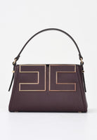 ELISABETTA FRANCHI Borsa a spalla bordeaux da donna con logo BS36A56E2 EA4 ELISABETTA FRANCHI 