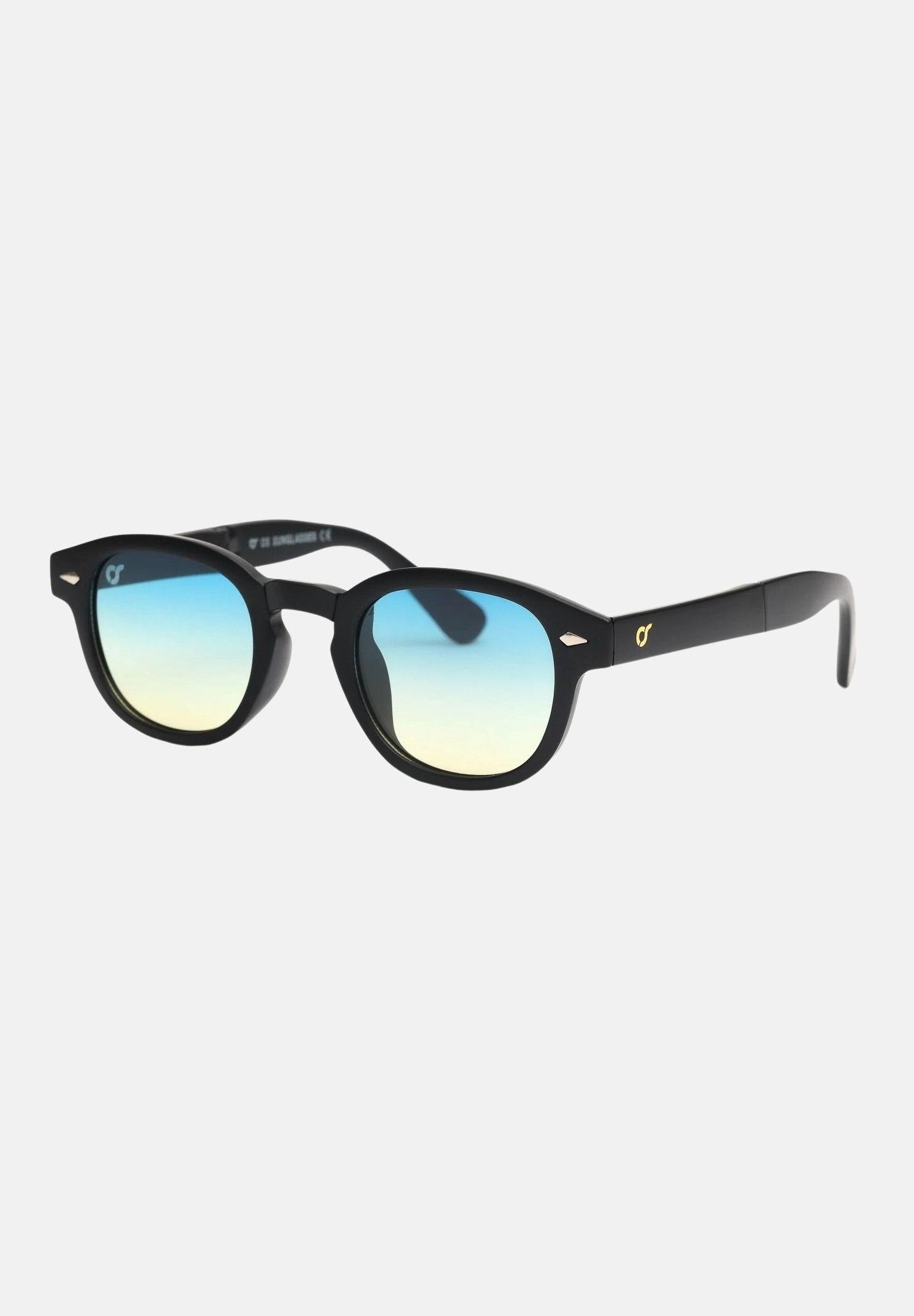 OS SUNGLASSES Occhiali da sole Berlino Pieghevole Blu Fumè, uomo donna. OS107-2 C02 OS SUNGLASSES 