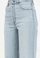 LEVI'S® Jeans Ribcage Straight alla caviglia in denim chiaro da donna 72693-0219 . LEVI'S® 