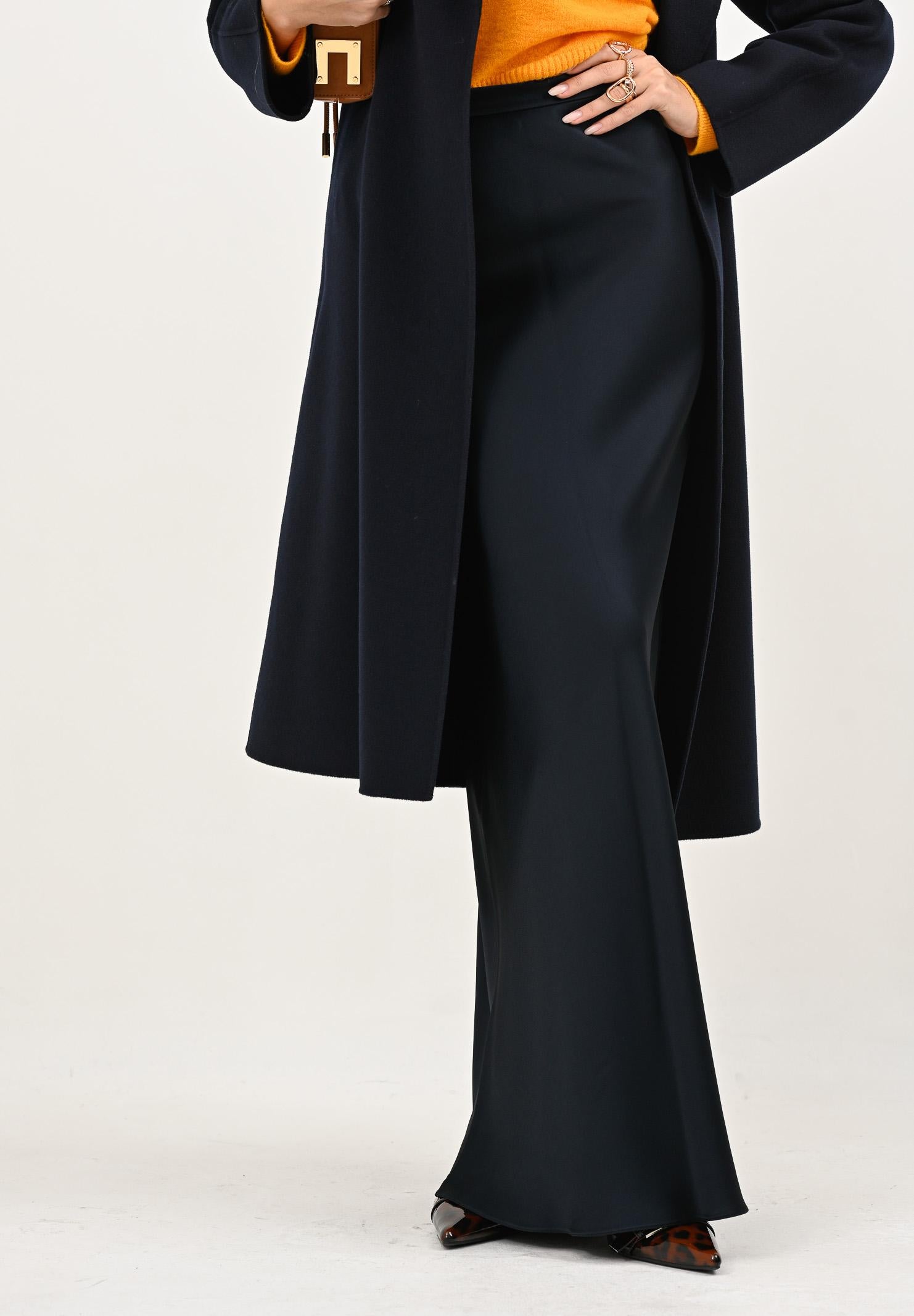 MAX MARA Gonna lunga Rimini blu da donna 2526106043600 044 MAX MARA 