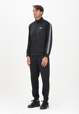 EA7 Tuta nera da uomo con logo 7M000970AF12449 UC001 EA7 