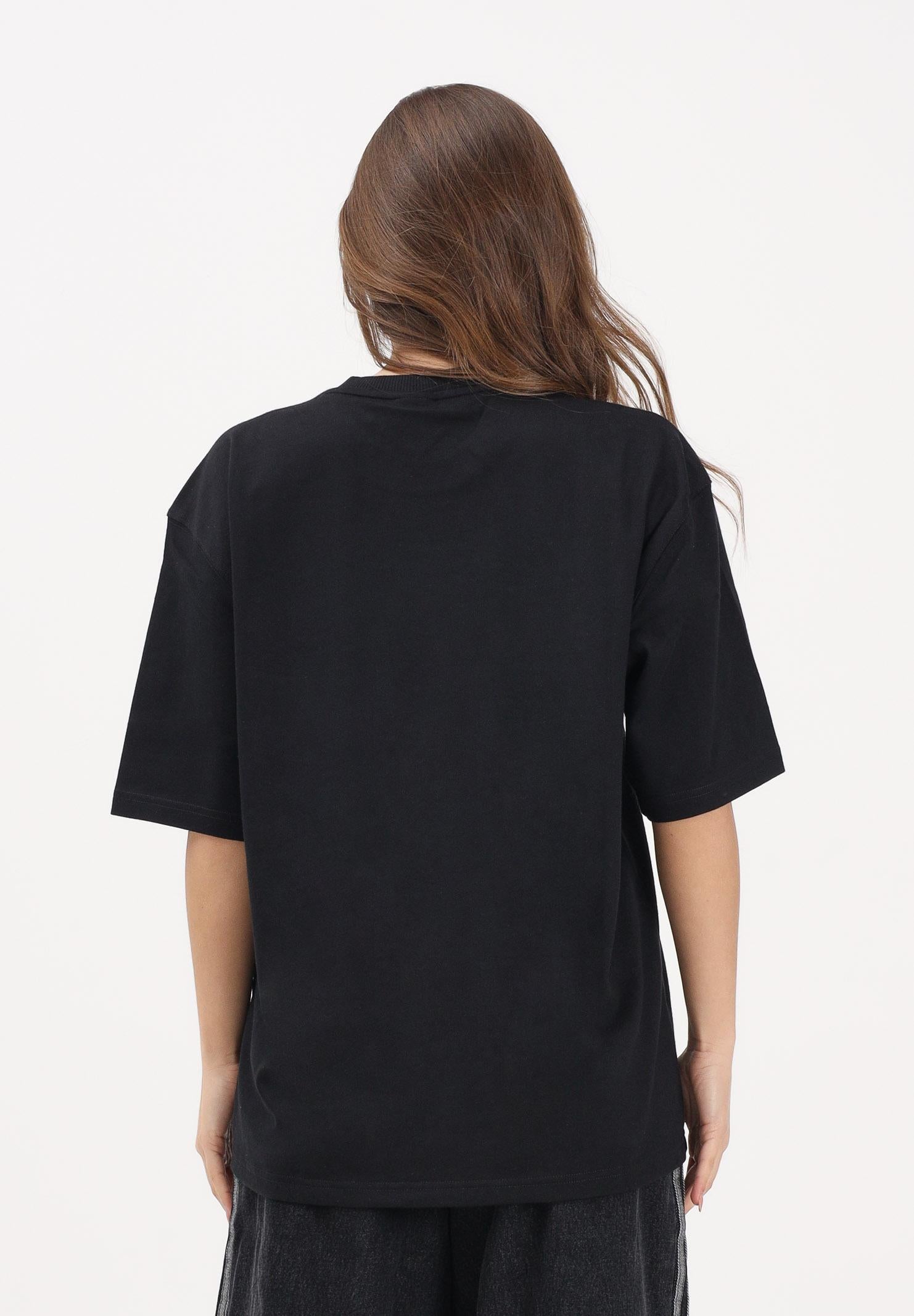ADIDAS ORIGINALS T-shirt a manica corta AOP nera da donna KD2822 . ADIDAS ORIGINALS 