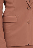 VICOLO Giacca monopetto cuoio da donna TAB0042 ABU67 VICOLO 