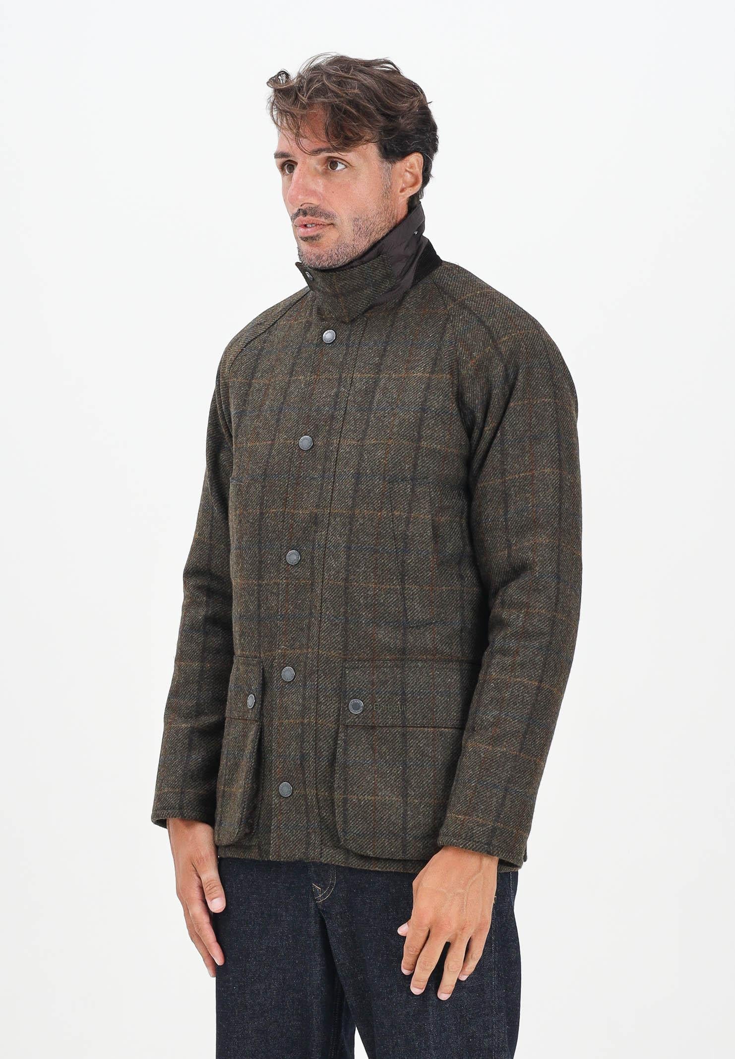 BARBOUR Giubbotto Bedale Check marrone da uomo 252MMWO0288 OL91 BARBOUR 