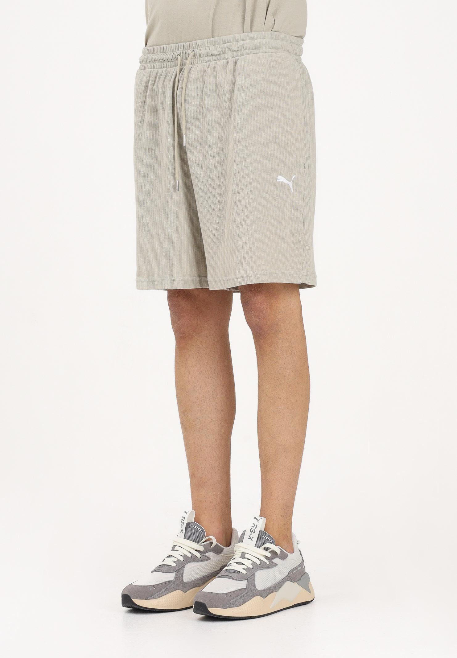 PUMA Shorts sportivo Wardrobe Ess beige da uomo 634367 61 PUMA 