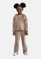 NIKE Tuta in velluto beige da bambina 36N417 X0L NIKE 