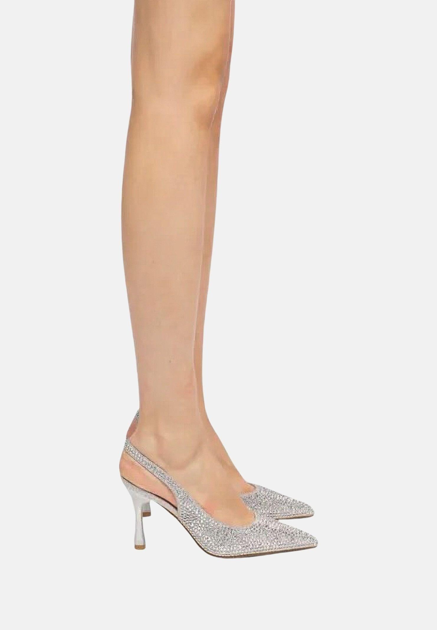 TWENTY FOURHAITCH Slingback Eindhoven argento da donna SH376ARG62P AR TWENTY FOURHAITCH 