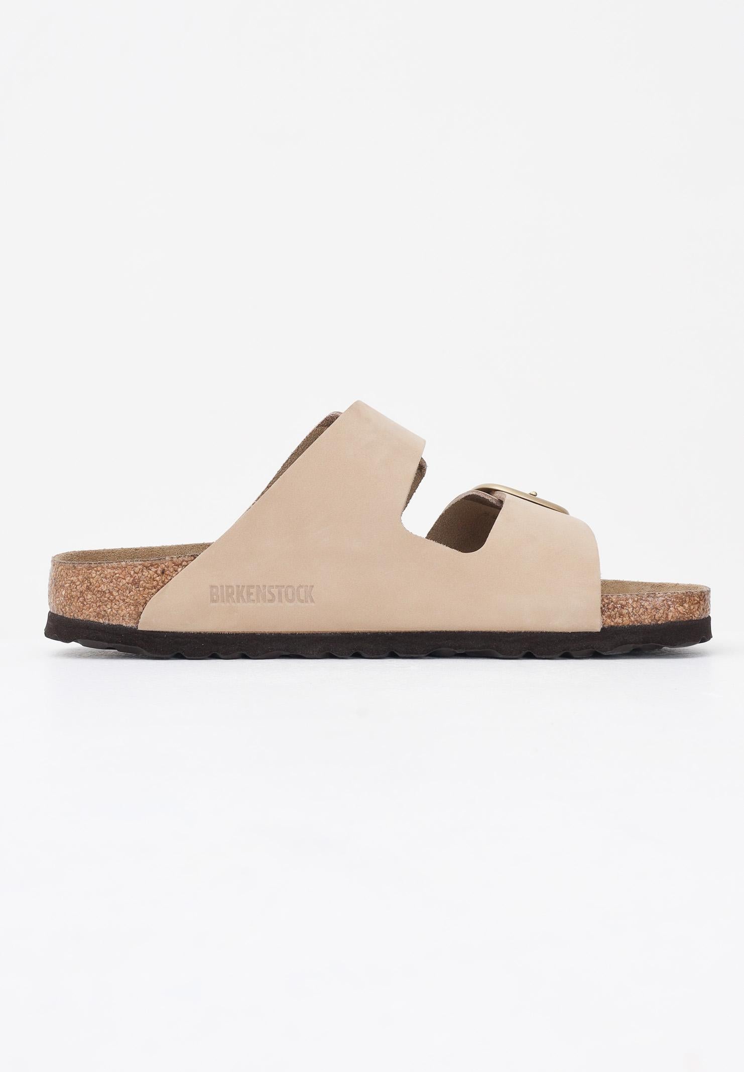 BIRKENSTOCK Ciabatte Arizona Big Buckle beige da donna 1024064 . BIRKENSTOCK 