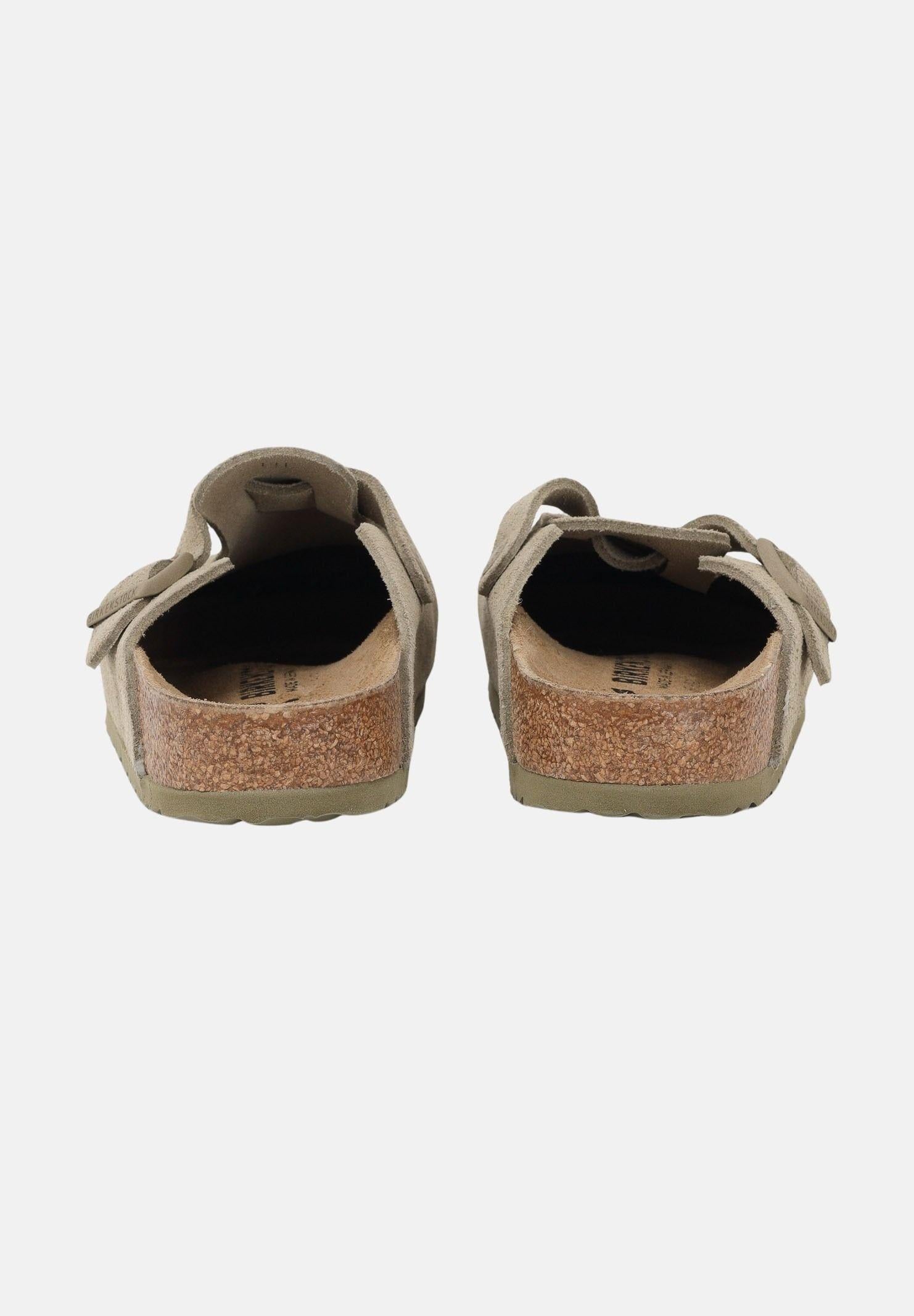 BIRKENSTOCK Ciabatte Boston beige da uomo 1025844 . BIRKENSTOCK 
