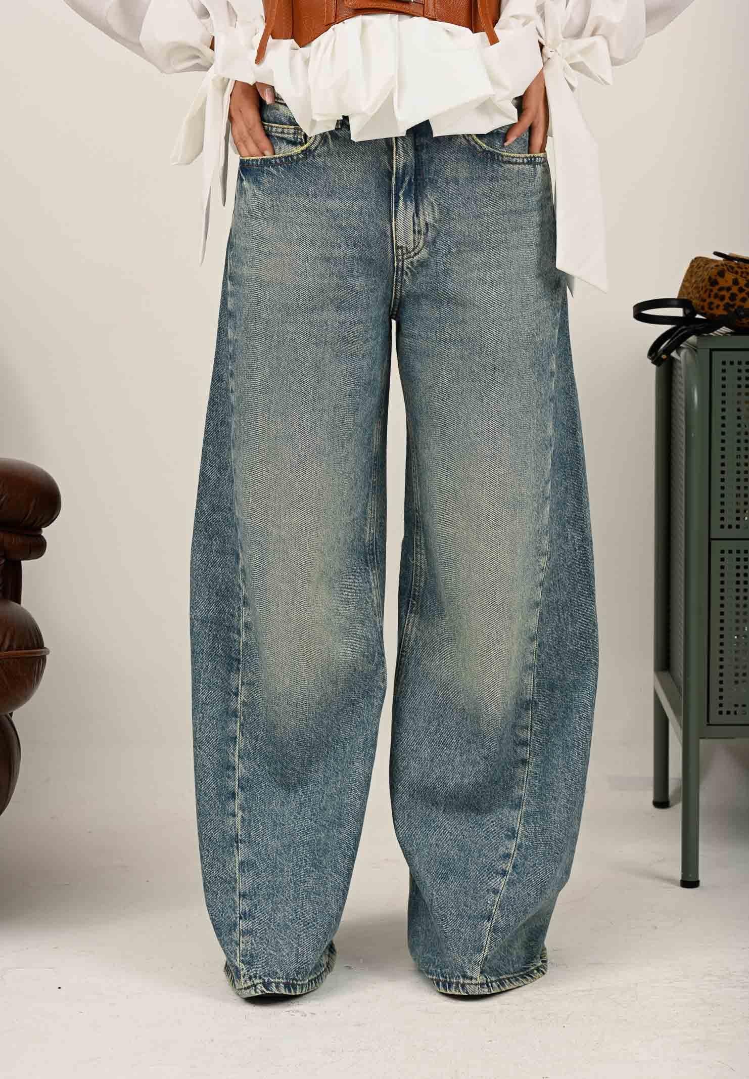 JDY Jeans palazzo in denim vintage da donna 15342782 MediumBlueDen JDY 