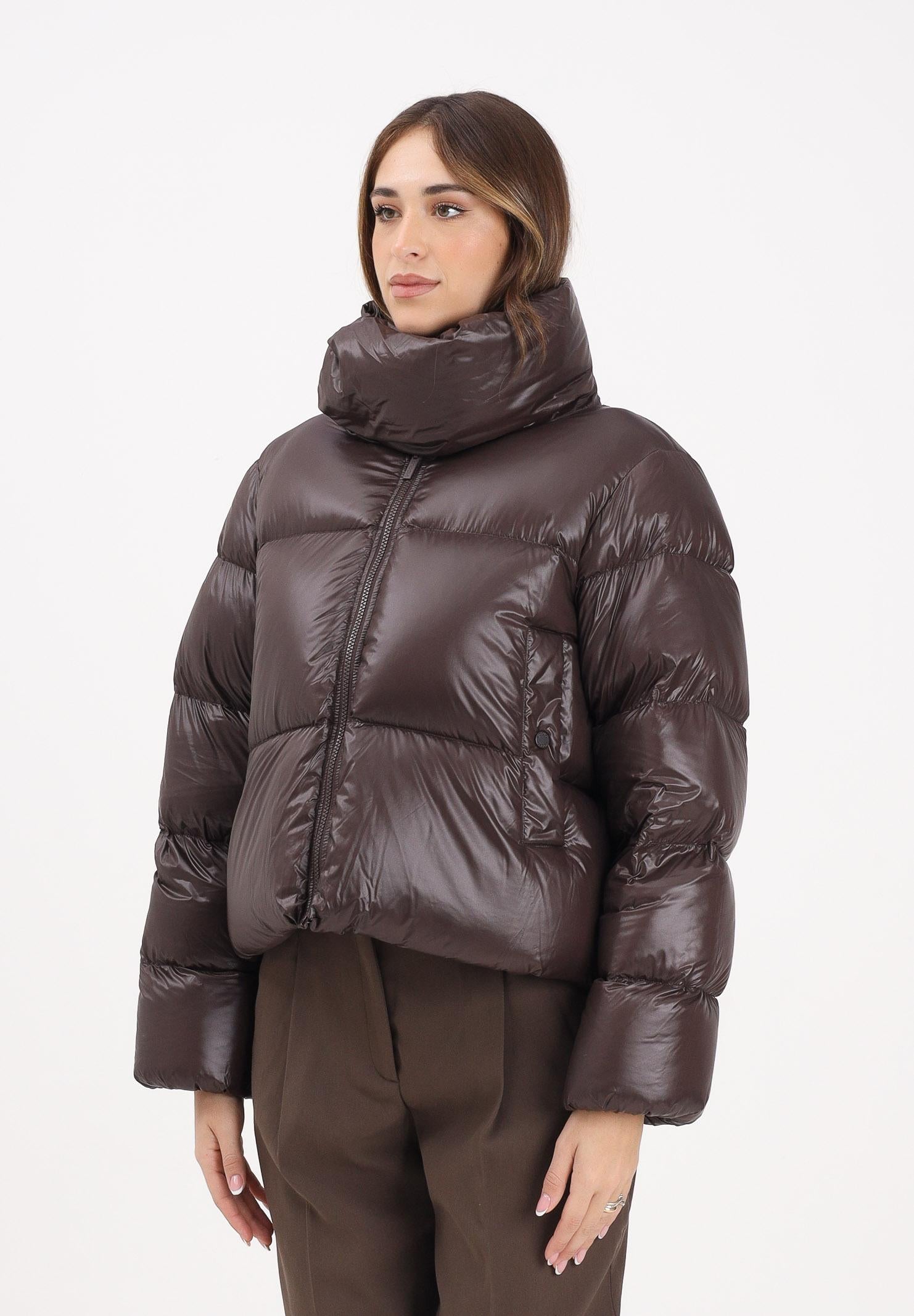 VICOLO Piumino marrone da donna TF0082 FU69 VICOLO 