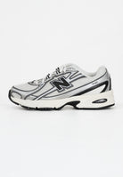 NEW BALANCE Sneakers 740 bianche, argento e nere da uomo U740BK2 . NEW BALANCE 
