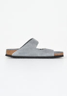 BIRKENSTOCK Ciabatte Arizona Suede grigio ardesia da uomo 1030912  BIRKENSTOCK 